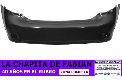 Paragolpe Trasero Toyota Corolla 2008 2009 2010 2011