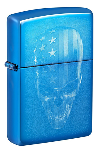 Encendedor Zippo 48739 American Skull Design Garantia.