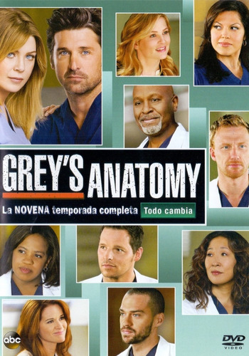 Greys Anatomy Novena Temporada 9 Nueve Dvd