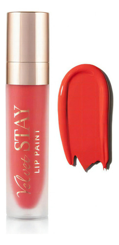 Labial Liquido Matte Terciopelo- Beauty Creations Acabado Mate Color Muah