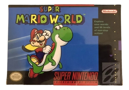 Repro Super Mario World Snes Super Nintendo Novo