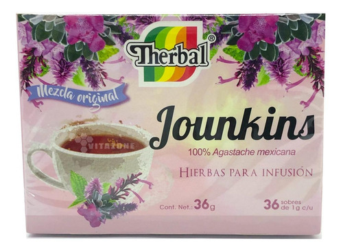 Imagen 2 de 4 de Te Jounkins 36 Sobres Therbal