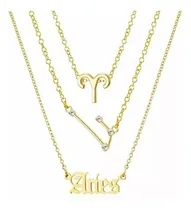 Comprar 3 Collares Constelaciones  Signos Del  Zodiaco .--. Acuario
