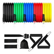 Comprar Set Entrenamiento Con Manijas Bandas X5 Varias Resistencias