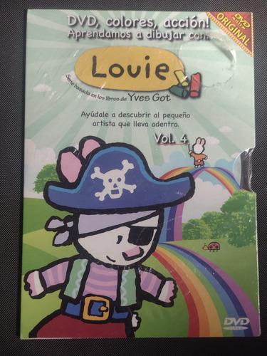 Aprendamos A Dibujar Con Louie Volumen 4 Dvd Sellado (Usado)