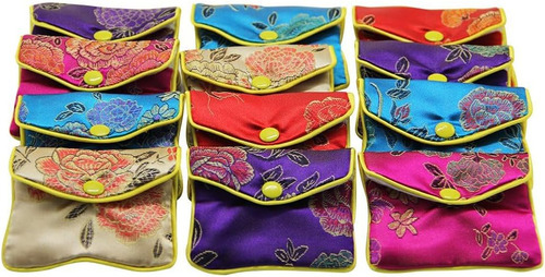 Mortime Bolsa De Regalo De Seda, Varios Colores, Paquete De