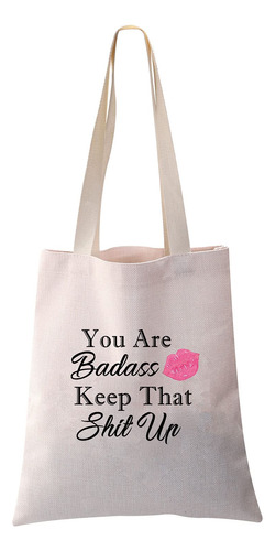 Pxtidy Bolsa De Maquillaje Divertida Con Frase En Ingls You