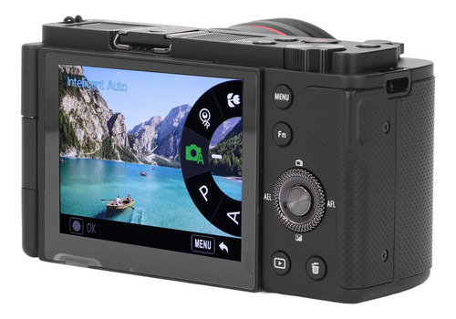 Cámara De Vlogs Digital De 5k, 64 Mp, Inalámbrica, Zoom Ópti