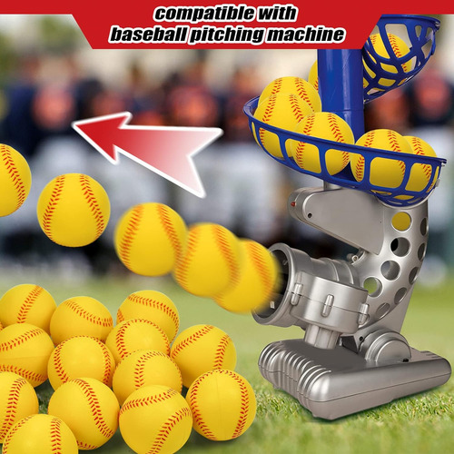 Pelotas De Béisbol Blandas De 9 Pulgadas, 15 Piezas De Bolas