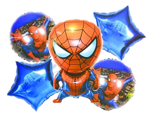 Decoración Globos Spider Man Hombre Araña 