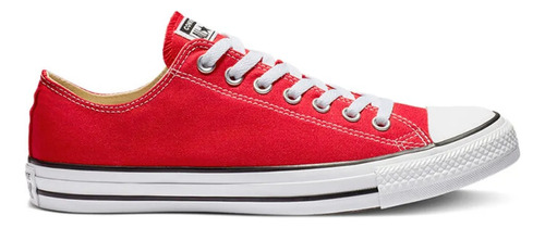 Zapatillas Converse All Star Ox Adulto Urbanas Unisex Rojo 