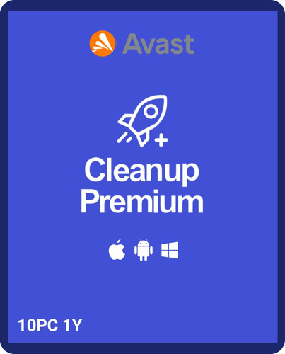 Avast Cleanup Premium - 10 Dispositivo 1 Ano