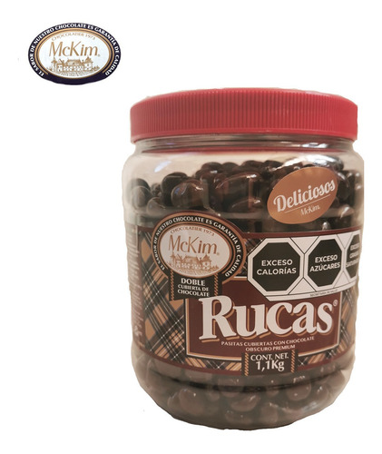 Pasitas Cubiertas Chocolate Obscuro Premium (rucas Mckim)