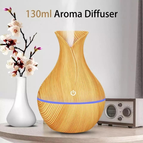 Imagen 9 de 10 de Difusor Aromatizador Electrico Vaporizador Usb Led Clicshop