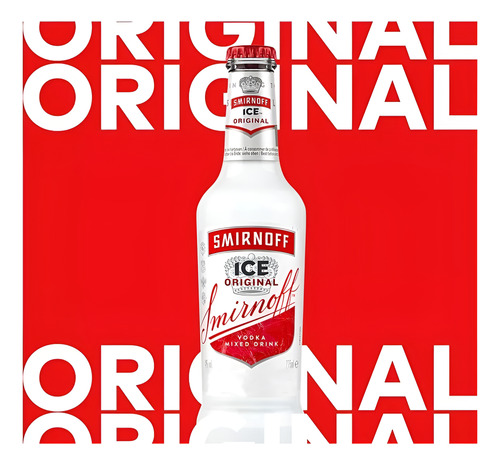 Smirnoff Ice Original Garrafa 275ml - Kit Com 12 Unidades