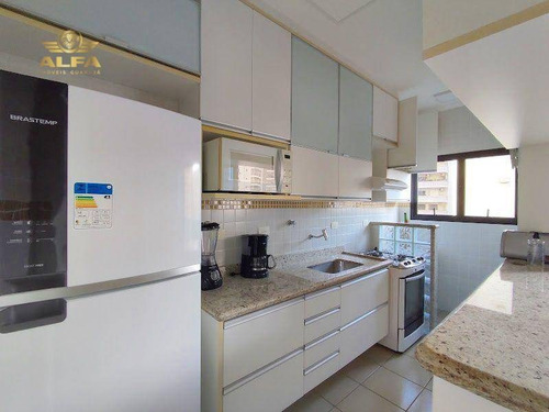 Imagem 19 de 20 de Flat À Venda Na Praia Das Pitangueiras, 2 Dormitórios, 1 Vaga. - Fl0003