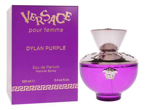 Perfume Versace Dylan Purple Eau De Parfum Para Mujer, 100 M