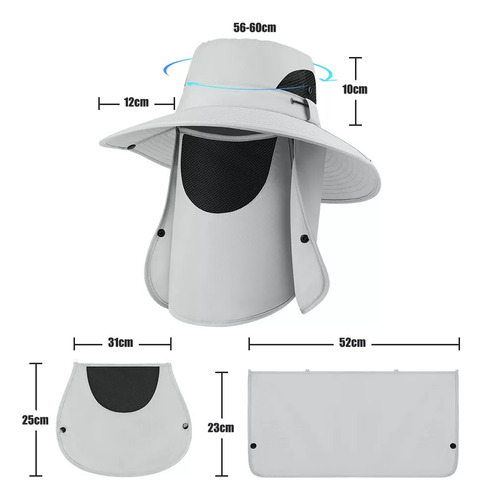 Sombrero De Pescador De Verano, Sombrero Para El Sol De Seca