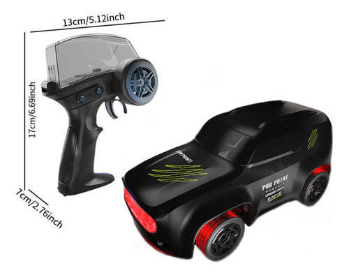Neumático De Derrape Rc A Escala 1/64, Coche Fuera De