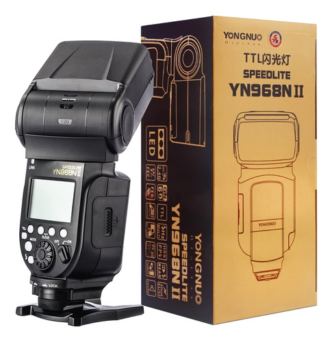 Yongnuo Yn968n Ii Nikon D7300 D7200 D7100 D5600 D5500 D3300 Negro