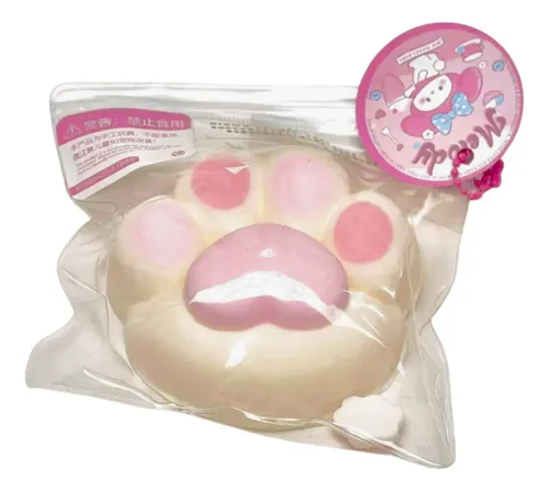 Set De 3 Juguetes Anti-estrés Con Forma De Pata De Gato – Squishy Suave De Silicona TPR – Colores Rosa, Morado Y Azul – Ideal Para Aliviar Ansiedad Y Regalar A Amantes De Los Gatos