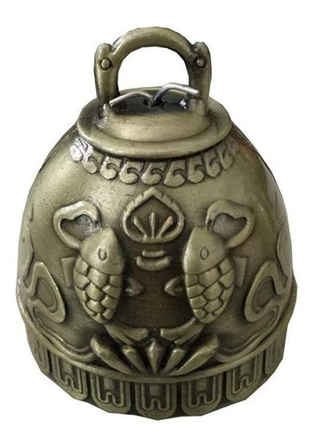 Campana Ornamental De Feng Shui - Piscis.
