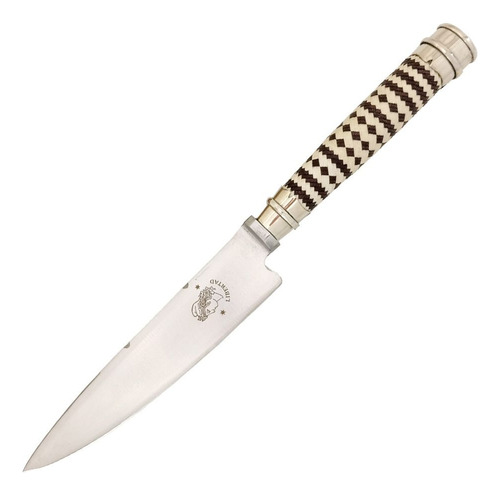 Cuchillo Criollo Libertad 050 De 15 Cm. Trenzado 24 Tientos