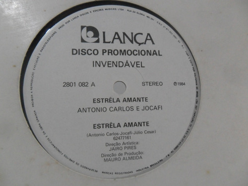 Antonio Carlos E Jocafi = Estrela Amante . Disco Mix . Vinil