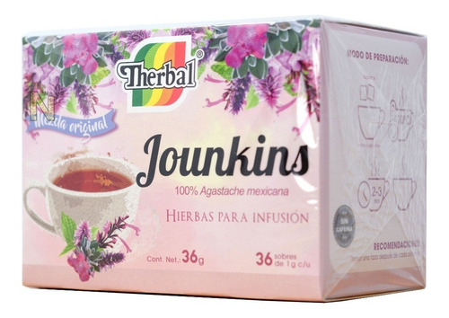 Imagen 2 de 5 de (3 Piezas) Te Jounkins (36 Sobres) Therbal