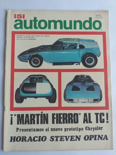 Revista Automundo Nro. 151 - Marzo 1968 *