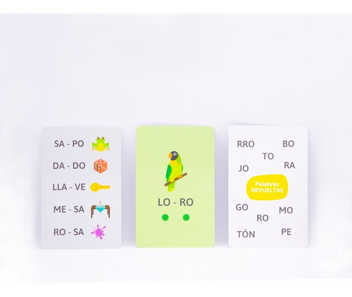 Imagen 5 de 10 de Cartas Didácticas Para Aprender Y Practicar Las Sílabas