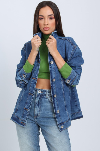 Imagem 2 de 5 de Jaqueta Jeans Colcci