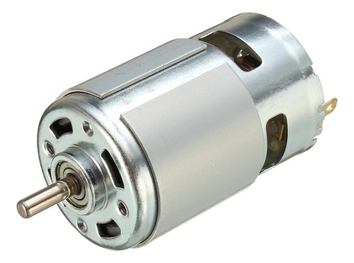 775 Dc 12v-36v 3500-9000rpm Motor Rodamiento De Bolas Gran T