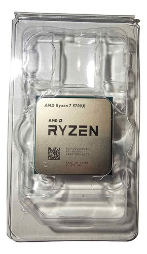 Procesador Amd Ryzen 7 5700x, Am4, 8 Cores, 16 Hilos, 4.6ghz