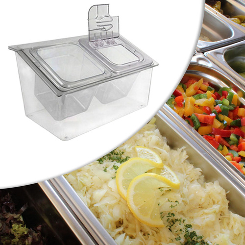 Servidor De Condimentos Refrigerados, Bandeja Decorativa,
