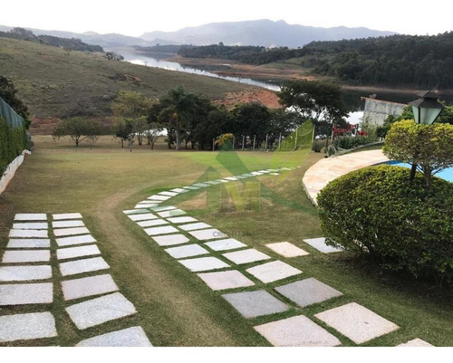 Linda Chácara Pé Na Água Condomínio Fechado À Venda Em Piracaia - 1568