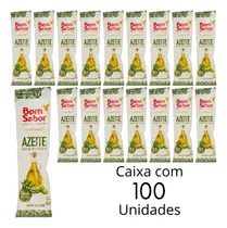Comprar Kit 100 Un Azeite De Oliva Bom Sabor Gourmet Em Sachê De 4ml