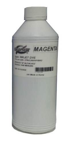 Tinta Alternativa Para Hp Ink Tank 115 315 415 Gt52 Magenta