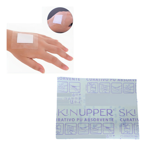 Kit 15 Curativo Proteger Pele Cortes Ferimentos 5 X 7,2cm