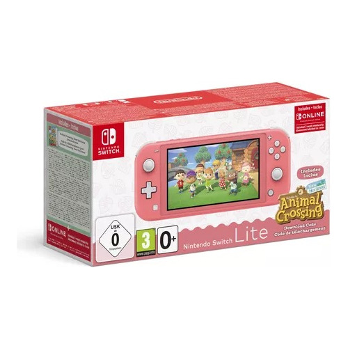 Nintendo Switch Lite 32gb Animal Crossing: New Horizons Pack