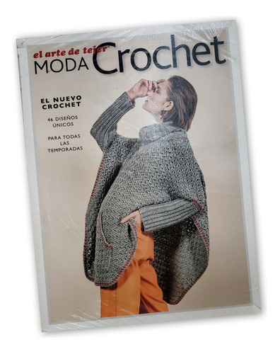 Revista Arte De Tejer Crochet 40 Diseños Únicos 