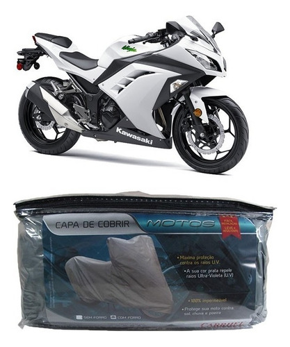 Capa Para Cobrir Kawasaki Ninja 300 Com Forro M(202)