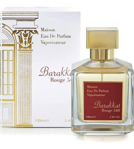 Fragrance World! Barakkat Rouge 540 Para Dama 100 Ml
