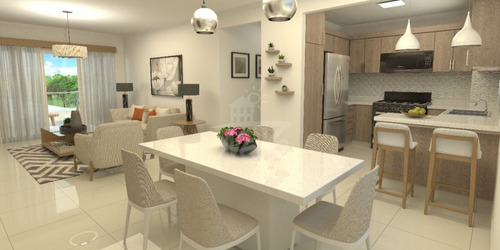 Imagen 3 de 12 de Apartamentos Con Piscina En Planos, Santiago (hfa-233)