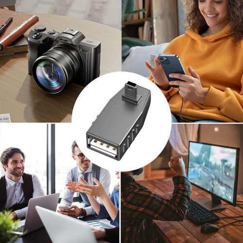 Adaptador Usb Para Automóvil Adaptador De Disco Usb U Hembra