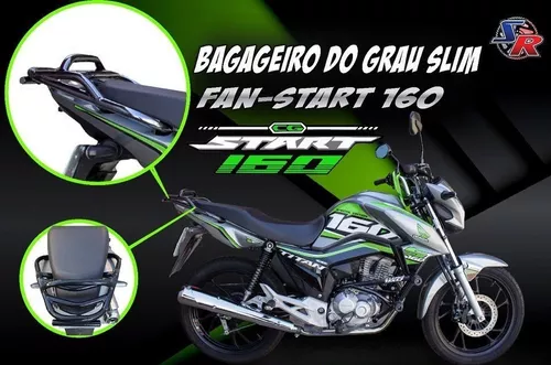 BAGAGEIRO DO GRAU SLIM TITAN 160 – Stunt Race Brasil