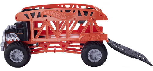 Hot Wheels Monster Trucks Monster Mover, Lanzador Y Transpor