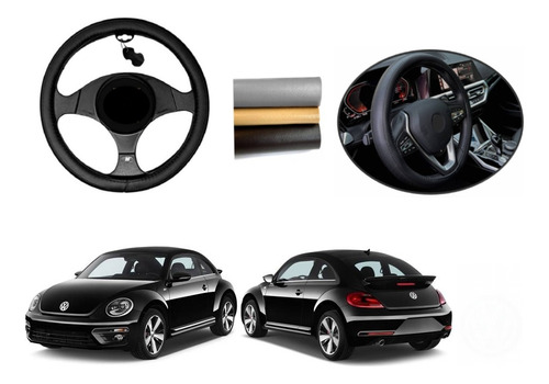 Funda Cubre Volante Cuero Vw Beetle 2013 - 2018 2019 2020