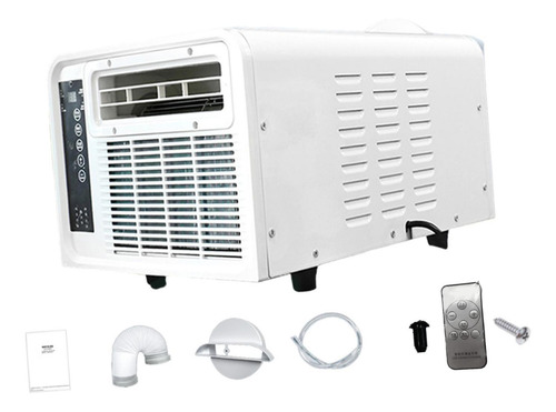 Condicionador De Ar Portátil Móvel Botão Toque Verão