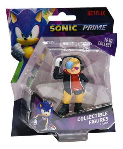 Figura Coleccionable Sonic Prime Dr Don't Netflix